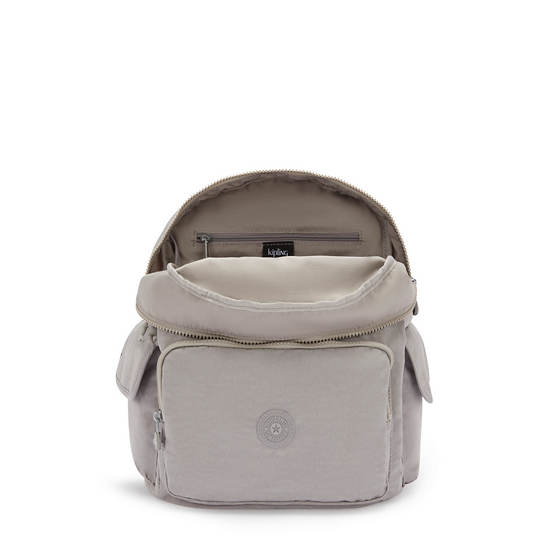 Kipling City Pack Backpacks Grey Gris | CA 1806SG